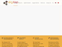 Tablet Screenshot of digitop.com.hk